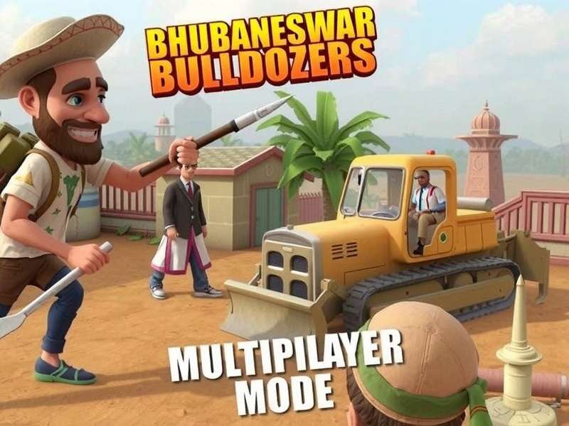 Team Bulldozer Battles Gameplay Bhubaneswar Bulldozers Multiplayer Mode